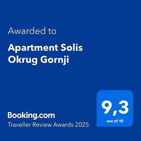 Apartment Solis Okrug Gornji تروغير المظهر الخارجي الصورة